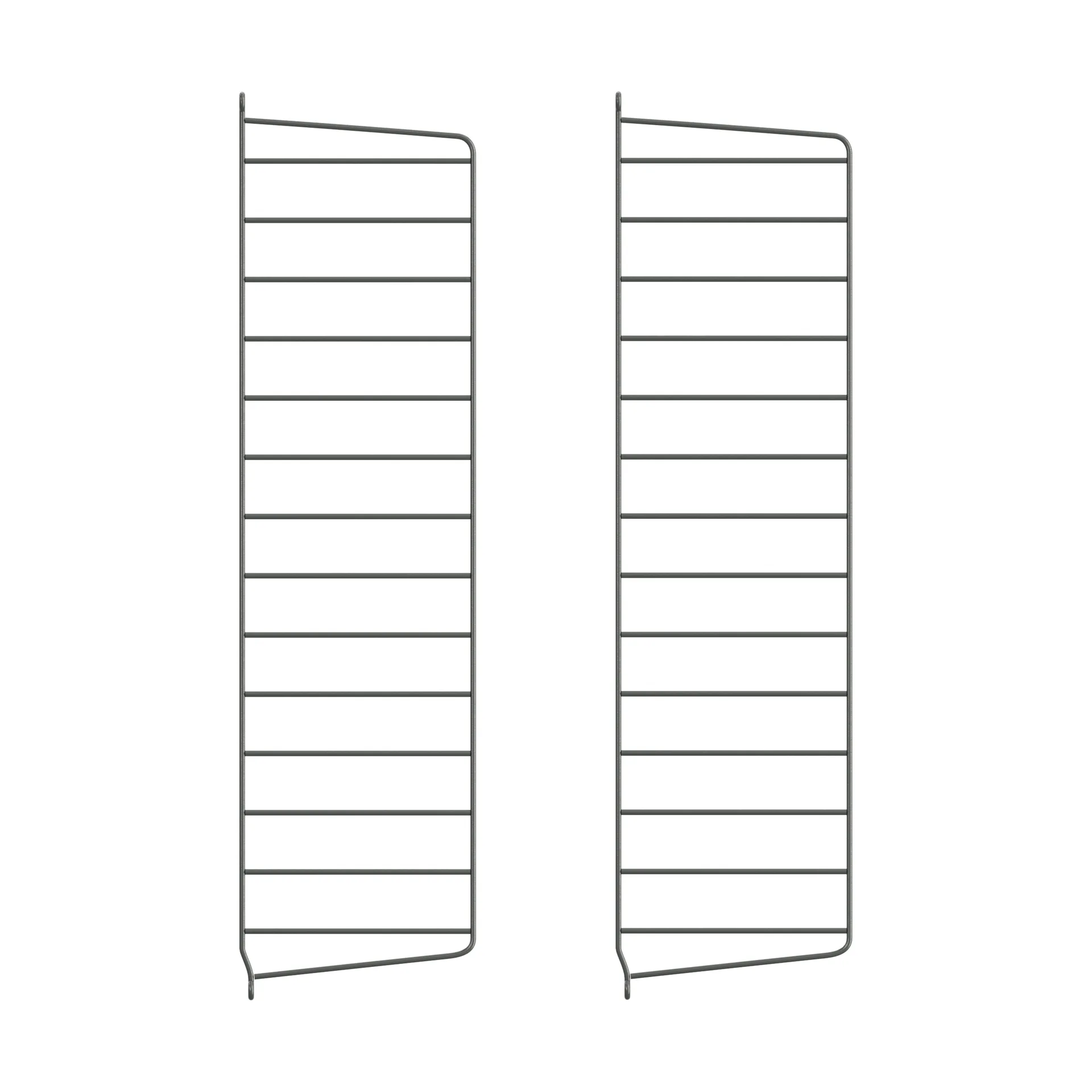 String veggavl, Mørkegrå, 75x20 cm, 2-pakning String