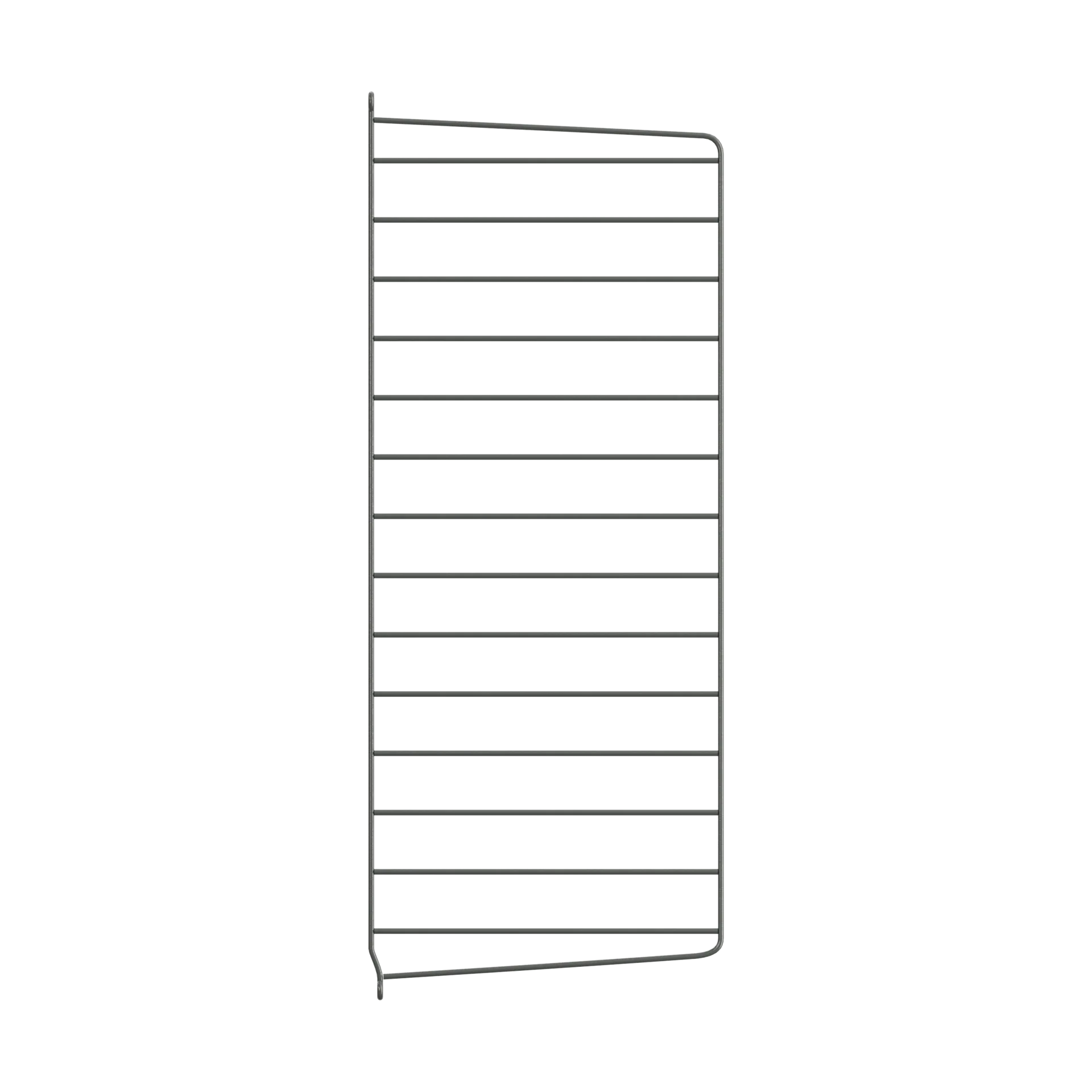 String veggavl, Mørkegrå, 75x30 cm, 1-pakning String
