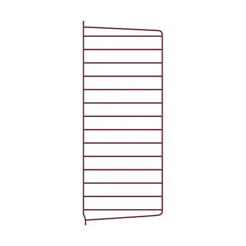 String veggavl - Mørkerød, 75x30 cm, 1-pakning - String