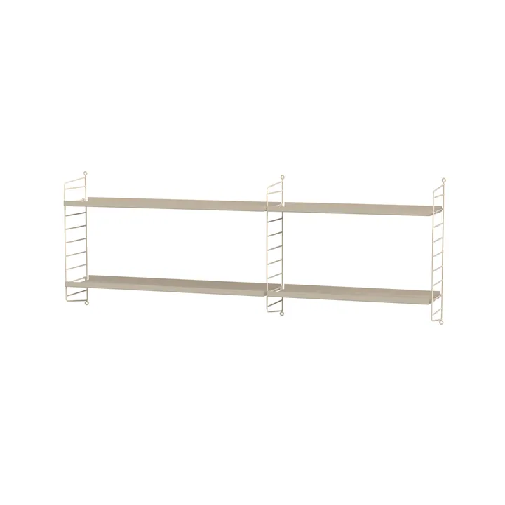 Stringhylle barnerom beige - Kombinasjon I - String