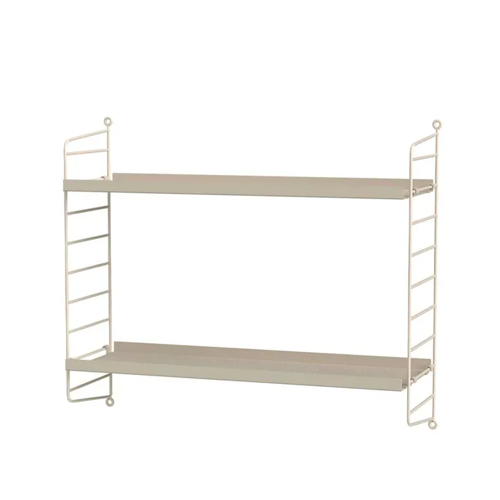 Stringhylle soverom beige - Kombinasjon B - String