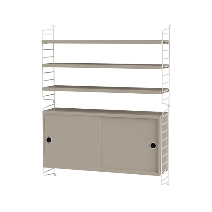 Stringhylle stue beige & hvit - Kombinasjon I - undefined - String