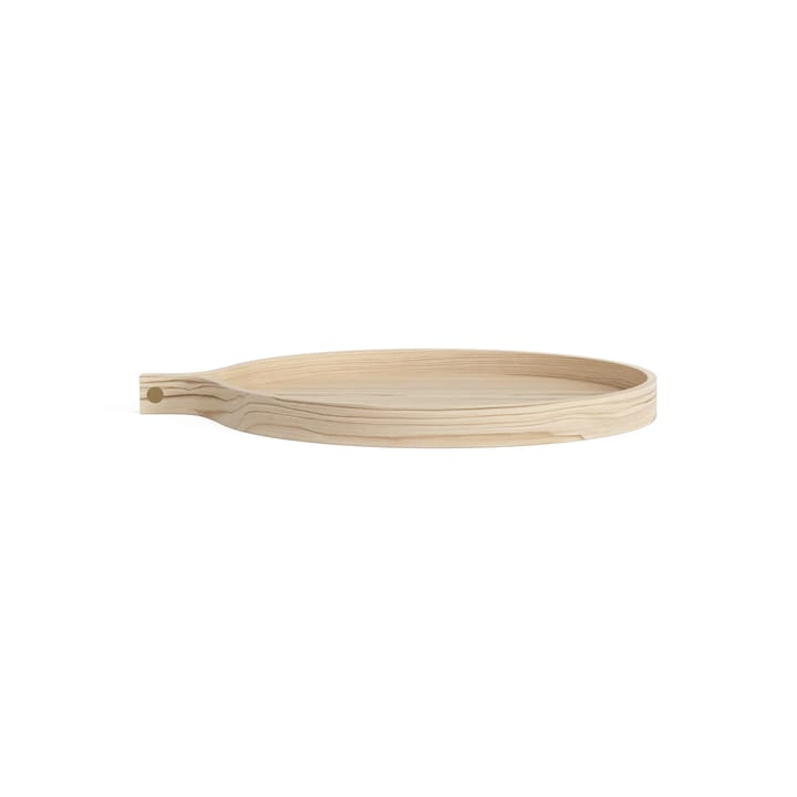 Comma brett Ø 40 cm, Lakkert ask Swedese