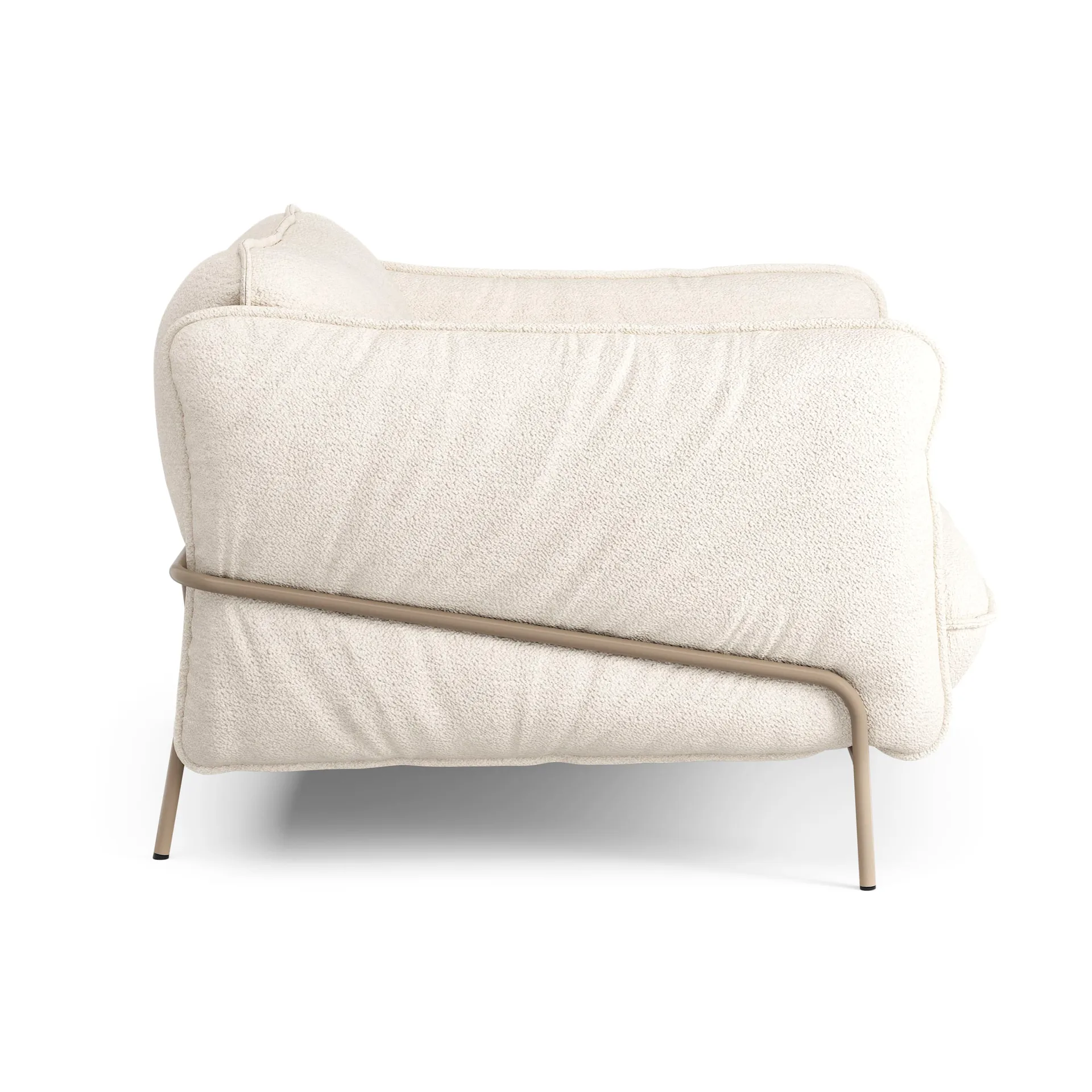 Continental lenestol, Barnum 01 Off white-nutmeg Swedese