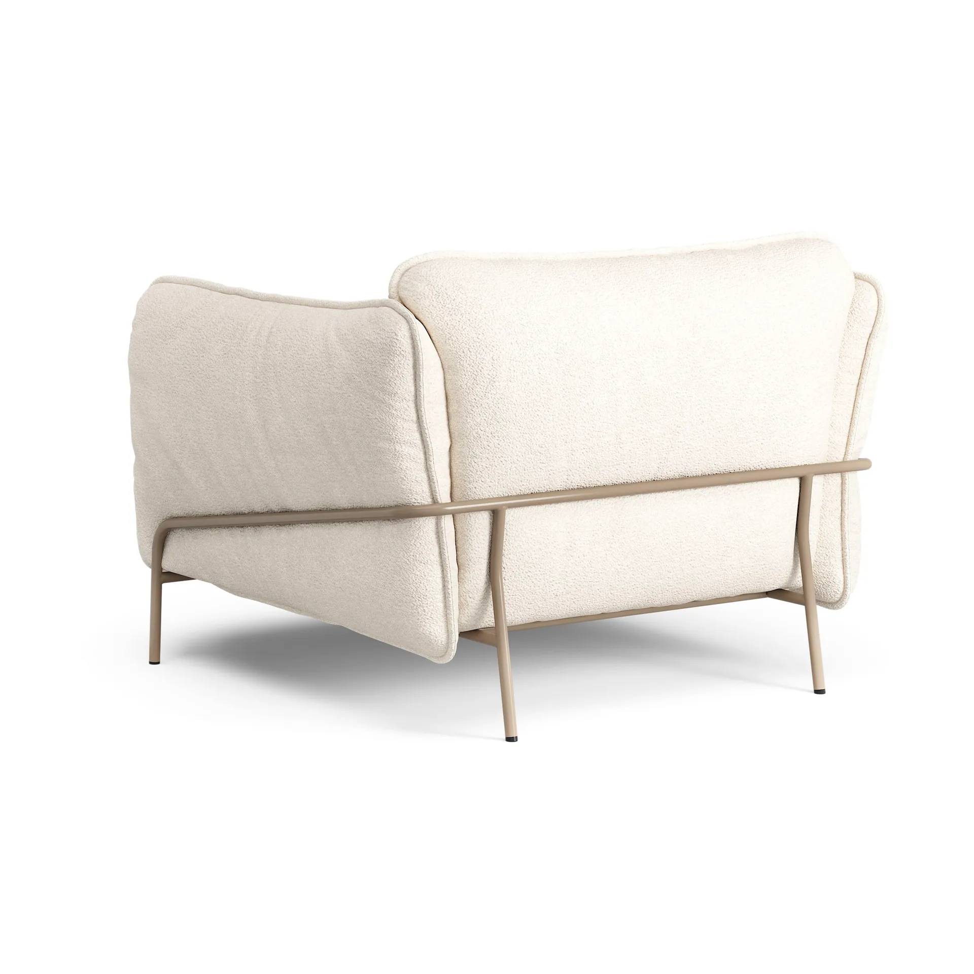 Continental lenestol, Barnum 01 Off white-nutmeg Swedese