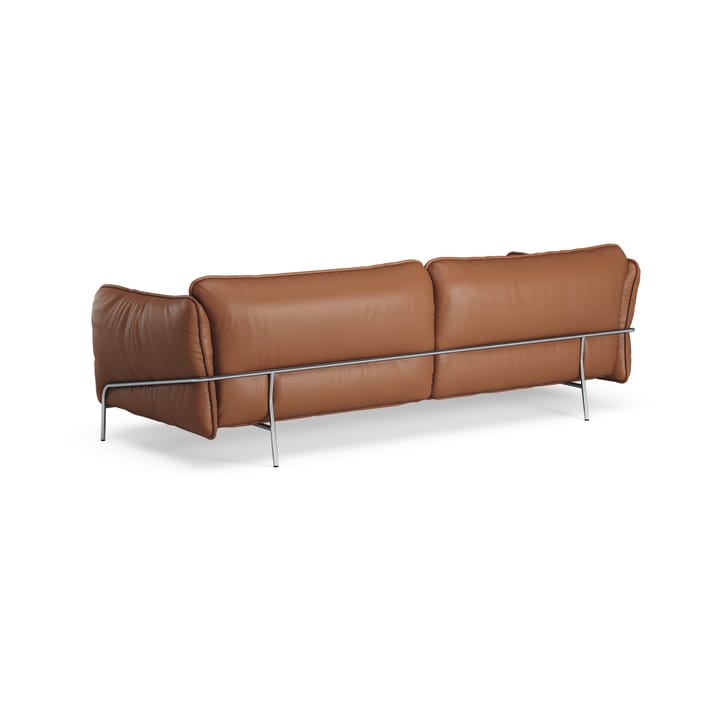 Continental sofa 3-seters, Cognac 43404-krom Swedese
