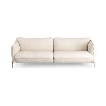 Continental sofa - Barnum 01 Off white-nutmeg - Swedese