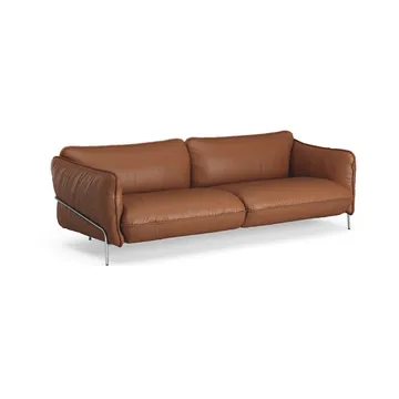 Continental sofa - Cognac 43404-krom - Swedese