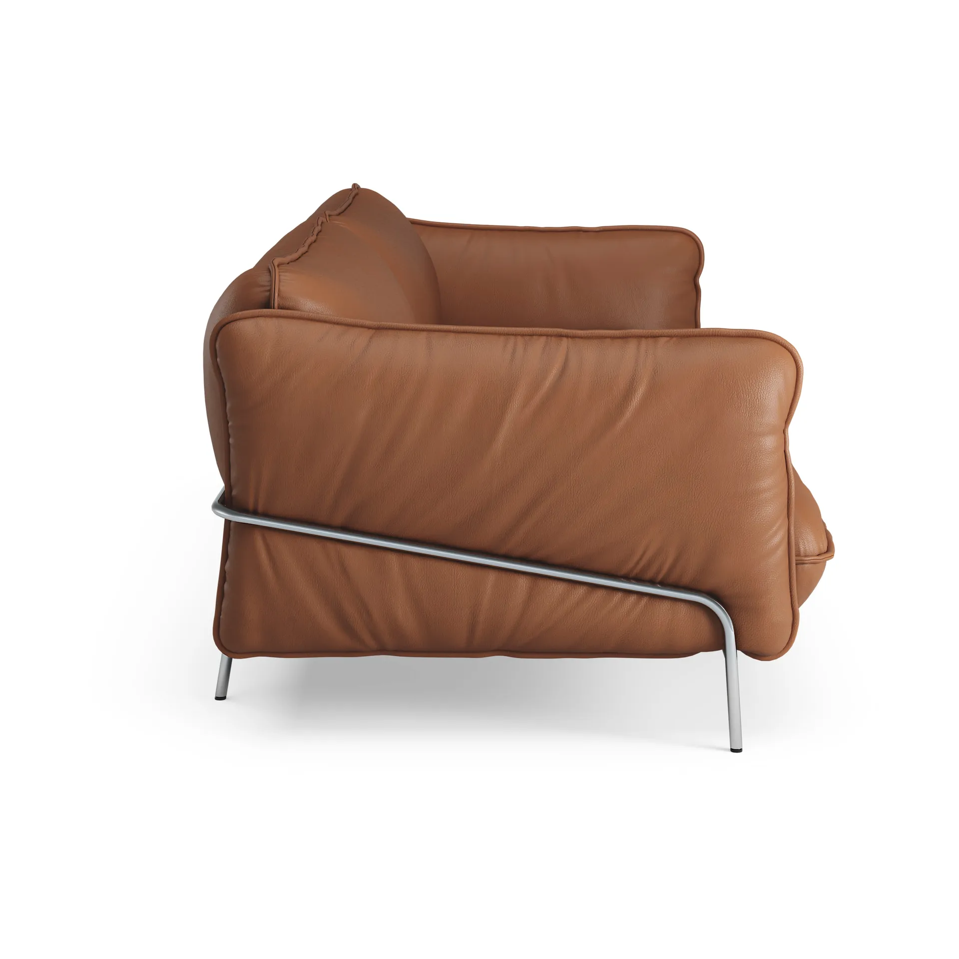 Continental sofa, Cognac 43404-krom Swedese