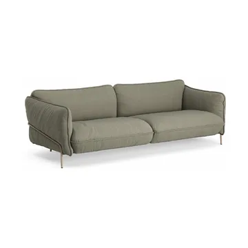 Continental sofa - Sealife Green/black-nutmeg - Swedese