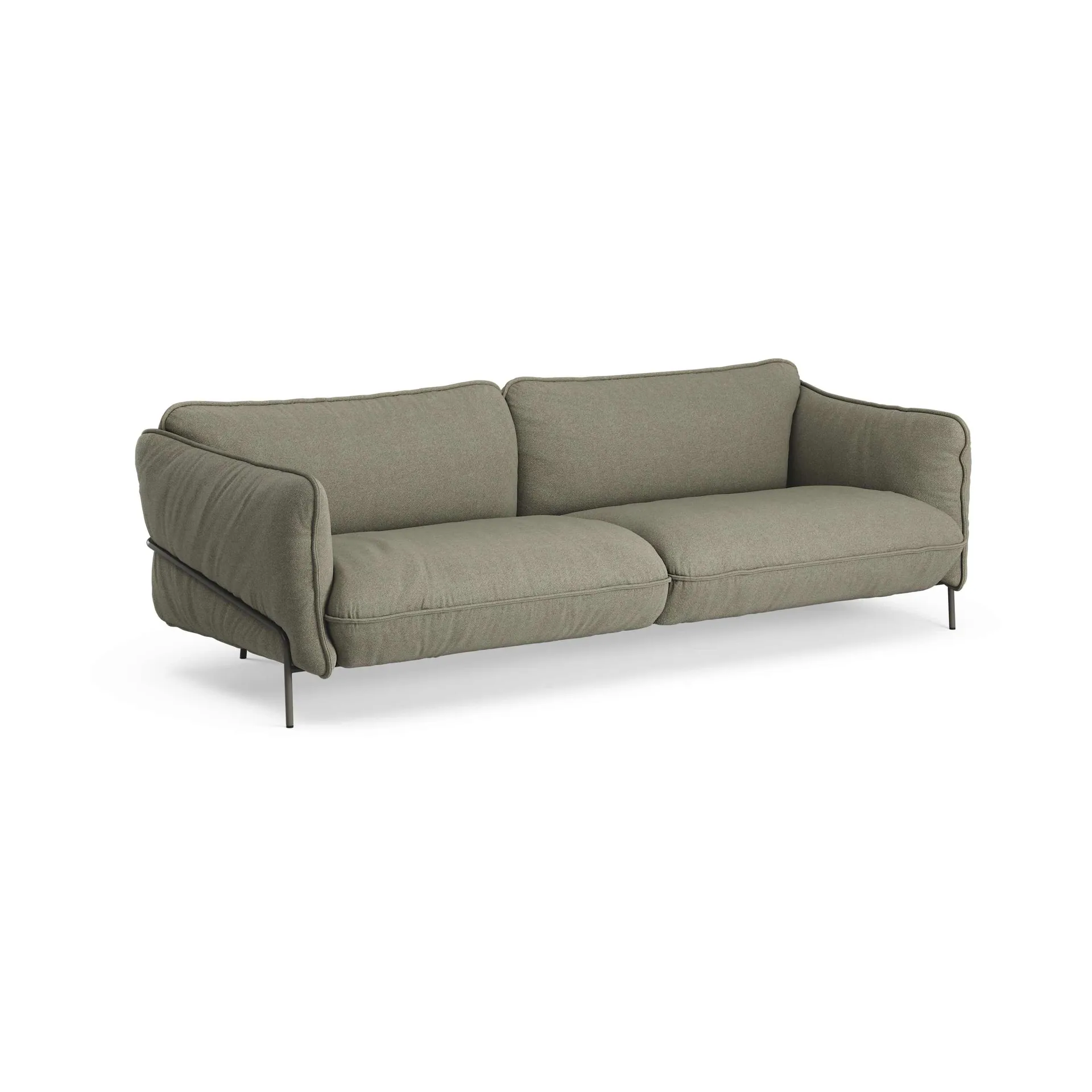 Continental sofa, Sealife Green/Black-orkangrå Swedese
