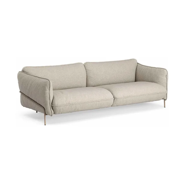 Continental sofa - Wave Sand-nutmeg - Swedese