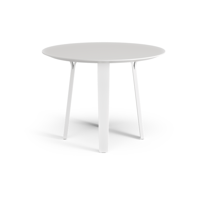 Divido spisebord - hvit, ø 95 cm, hvitlaserte askeben - Swedese