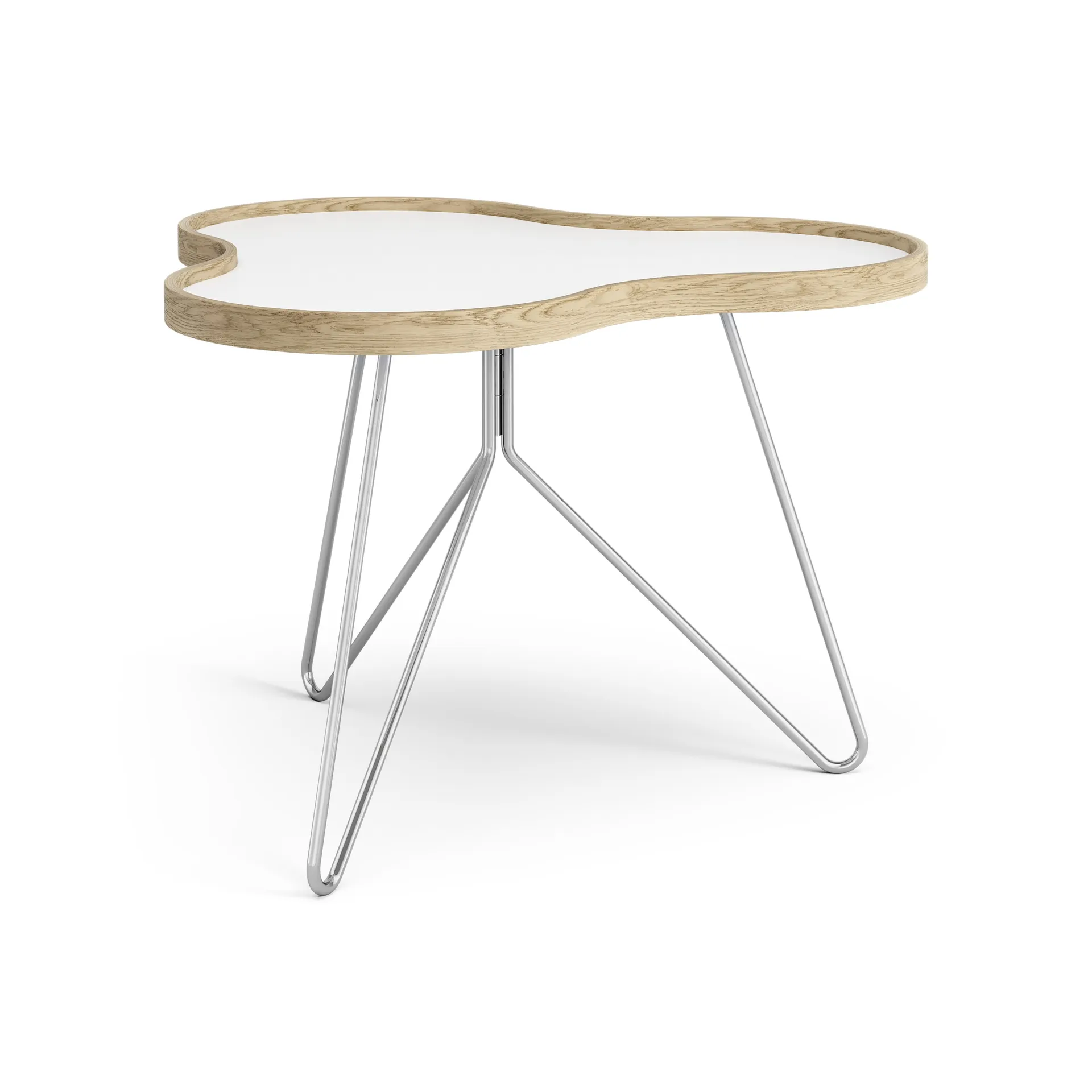 Flower bord 62 x 66 cm, H 45 cm Lakkert eik Swedese