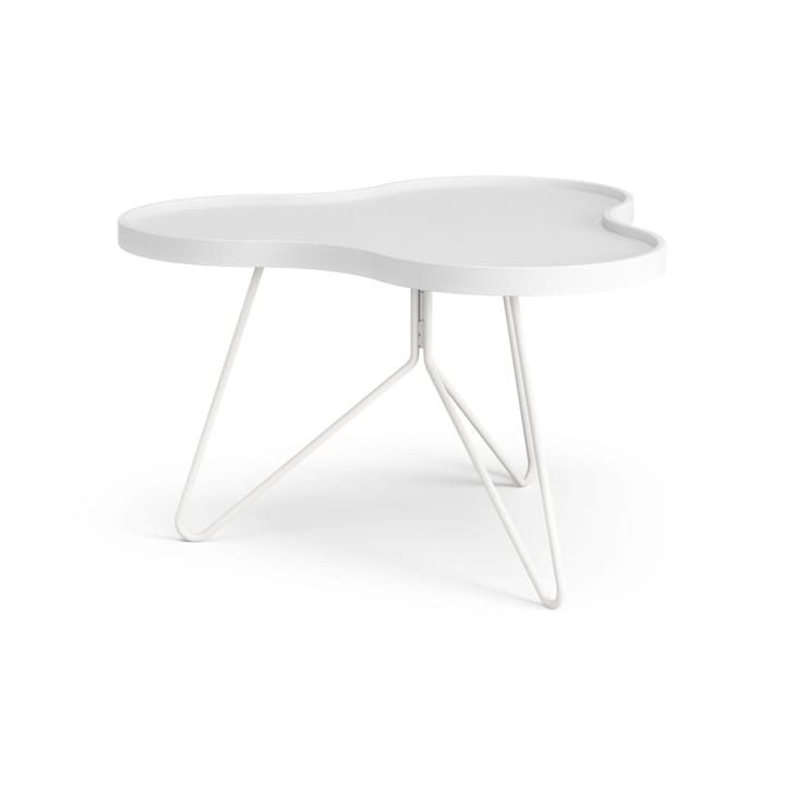 Flower mono bord 62 x 66 cm, H 39 cm Hvitlasert ask Swedese