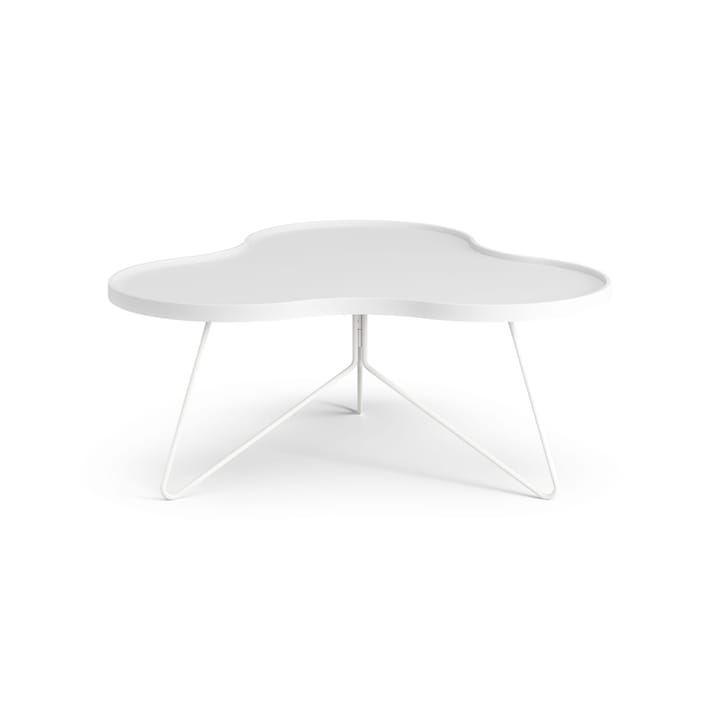 Flower mono bord 84 x 90 cm, H 39 cm Hvitlasert ask Swedese