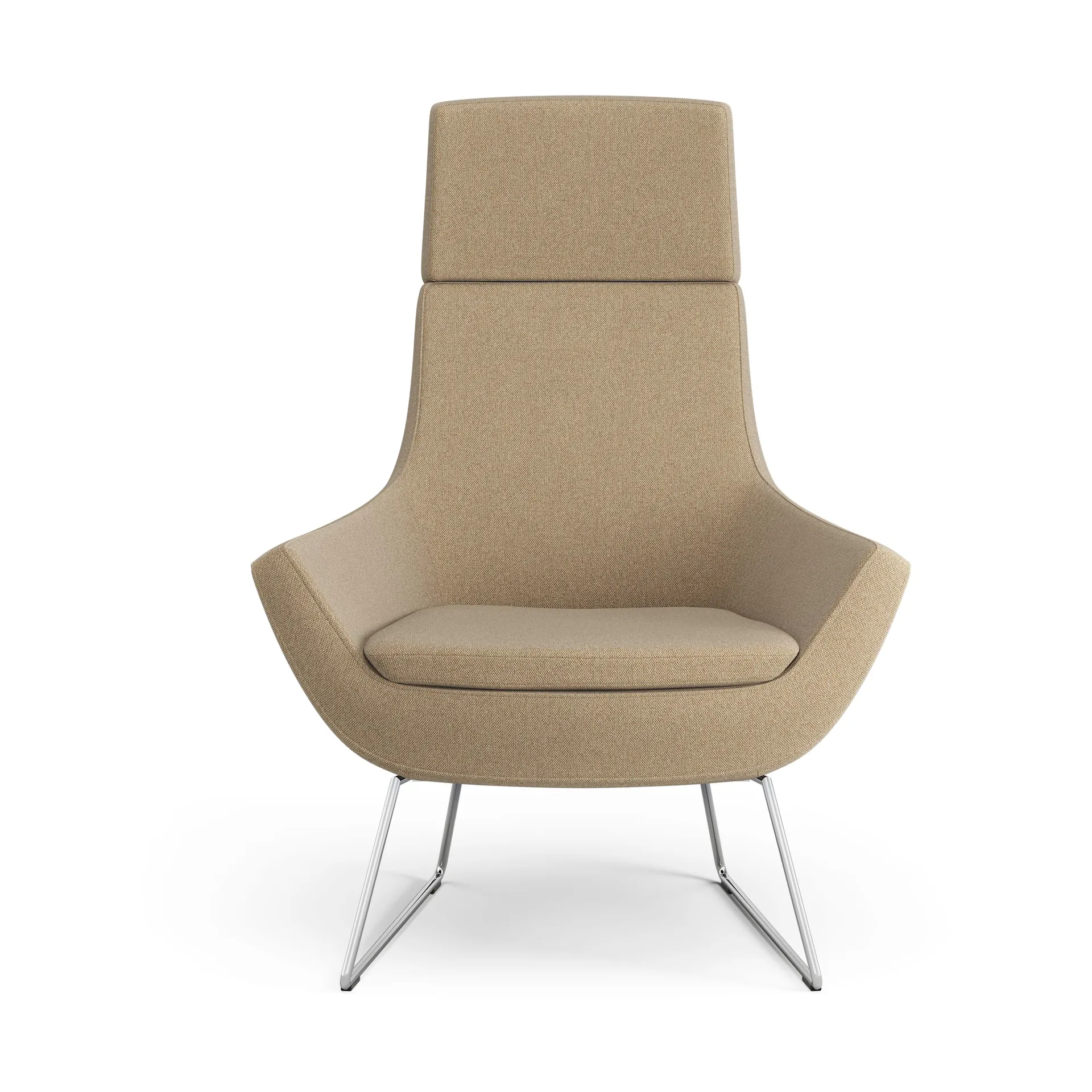 Happy lenestol høy, MLF 12 Mordon-krom Swedese