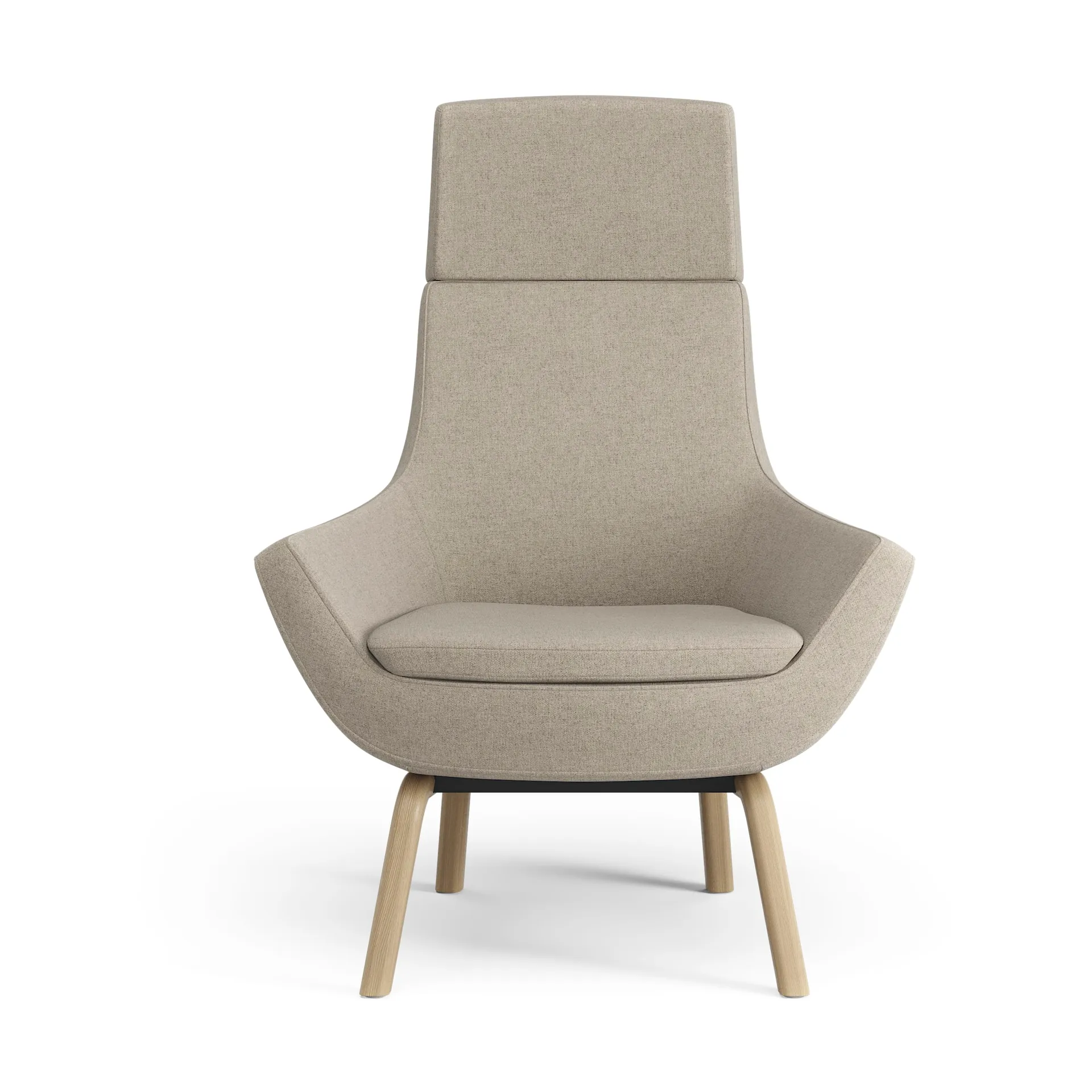 Happy lenestol høy, MLF 20 Upminster-ask eikebeis Swedese