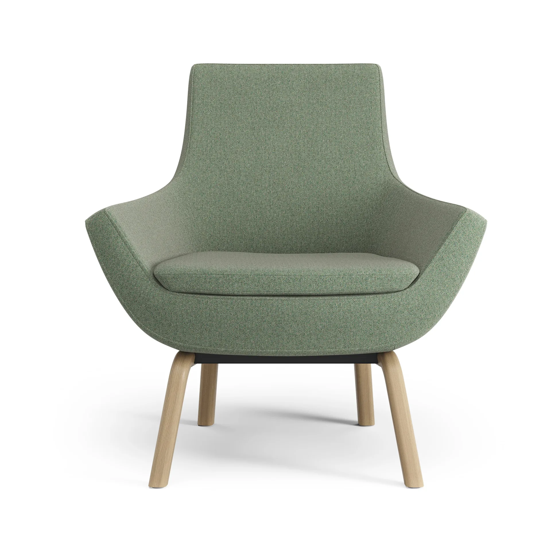 Happy lenestol lav, MLF 09 Monument-ask naturlakk Swedese