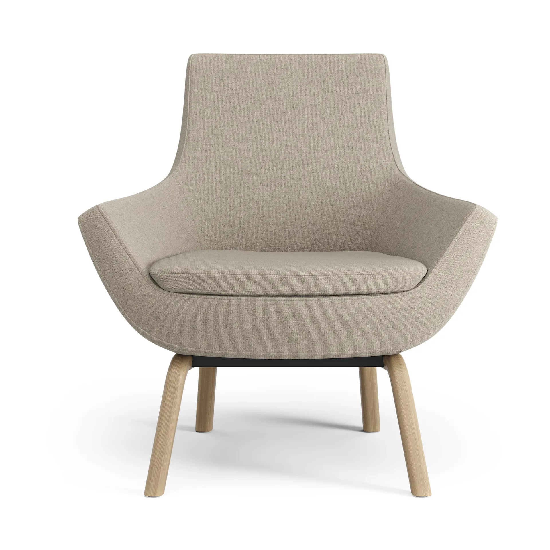 Happy lenestol lav, MLF 20 Upminster-ask eikebelegg Swedese