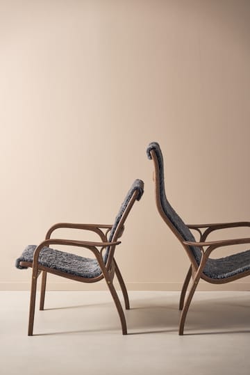 Laminett lenestol eik/saueskinn Special Edition - Rubio Monocoat Chocolate-Charcoal - Swedese