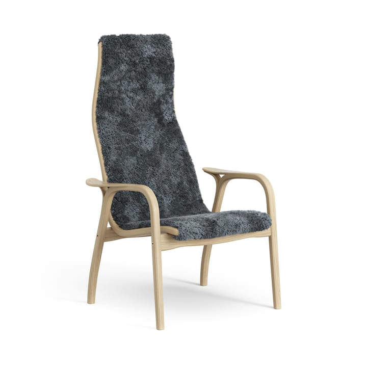 Lamini barnelenestol lakkert eik/saueskinn - Charcoal (mørk grå) - Swedese