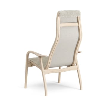 Lamino lenestol hvitpigmentert eik/saueskinn - Moonlight (beige) - Swedese