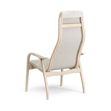 Lamino lenestol hvitpigmentert eik/saueskinn - Off-white (hvit) - Swedese