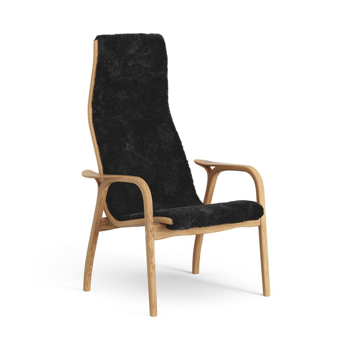 Lamino lenestol oljet eik/saueskinn - Black (sort) - Swedese