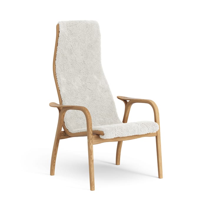 Lamino lenestol oljet eik/saueskinn - Off-white (hvit) - Swedese