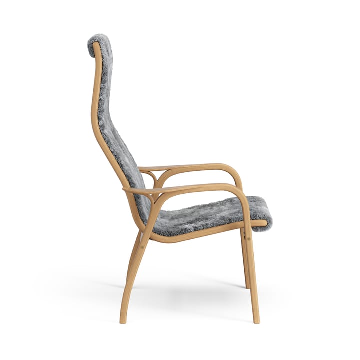 Lamino lenestol oljet eik/saueskinn, Scandinavian Grey (grå) Swedese