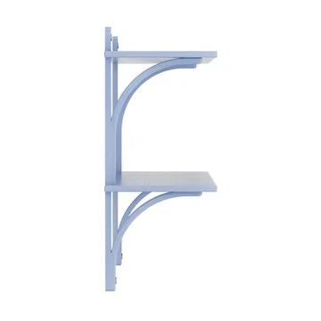 Levi hylle - Ilke blå-messing, 2 hyller, 90 cm - Swedese