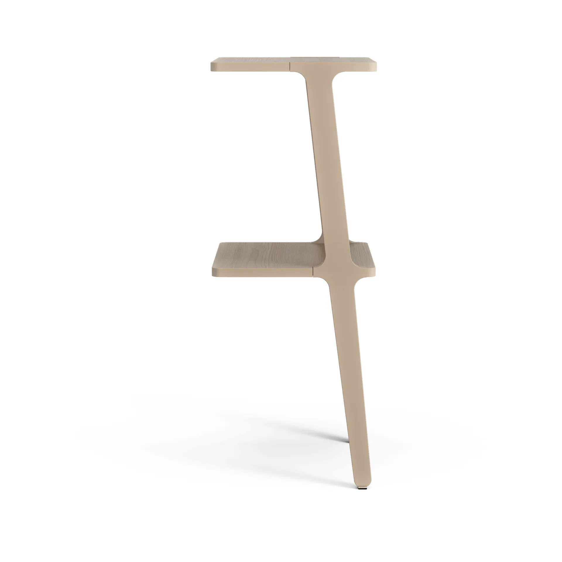 Libri hylle 2 hylleplater, Ask lakkert nutmeg Swedese