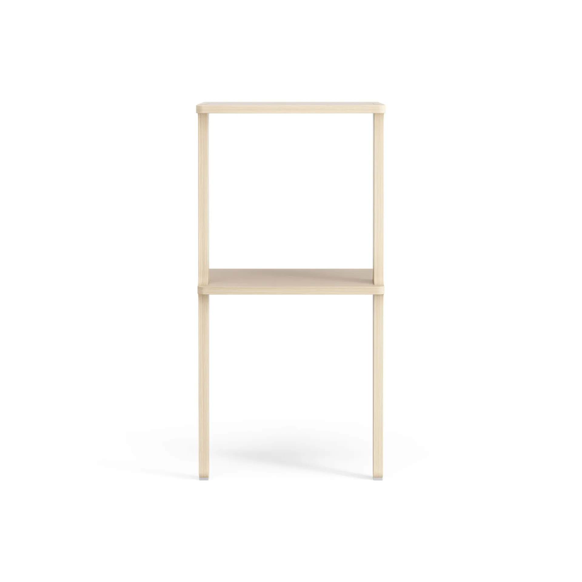 Libri hylle 2 hylleplater, Lakkert ask Swedese