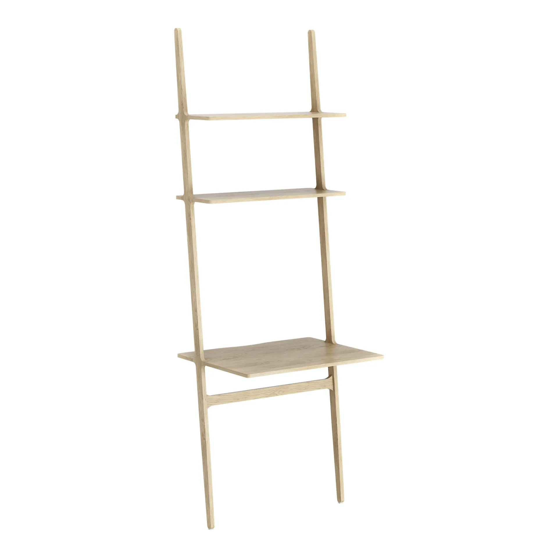 Libri skrivebord, Lakkert eik Swedese