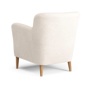 Nova lenestol - Barnum 01 Off white-ek oljet - Swedese