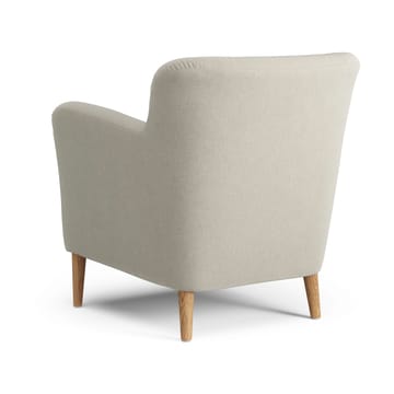 Nova lenestol med knapper - Linara 05 Porridge-eik oljet - Swedese