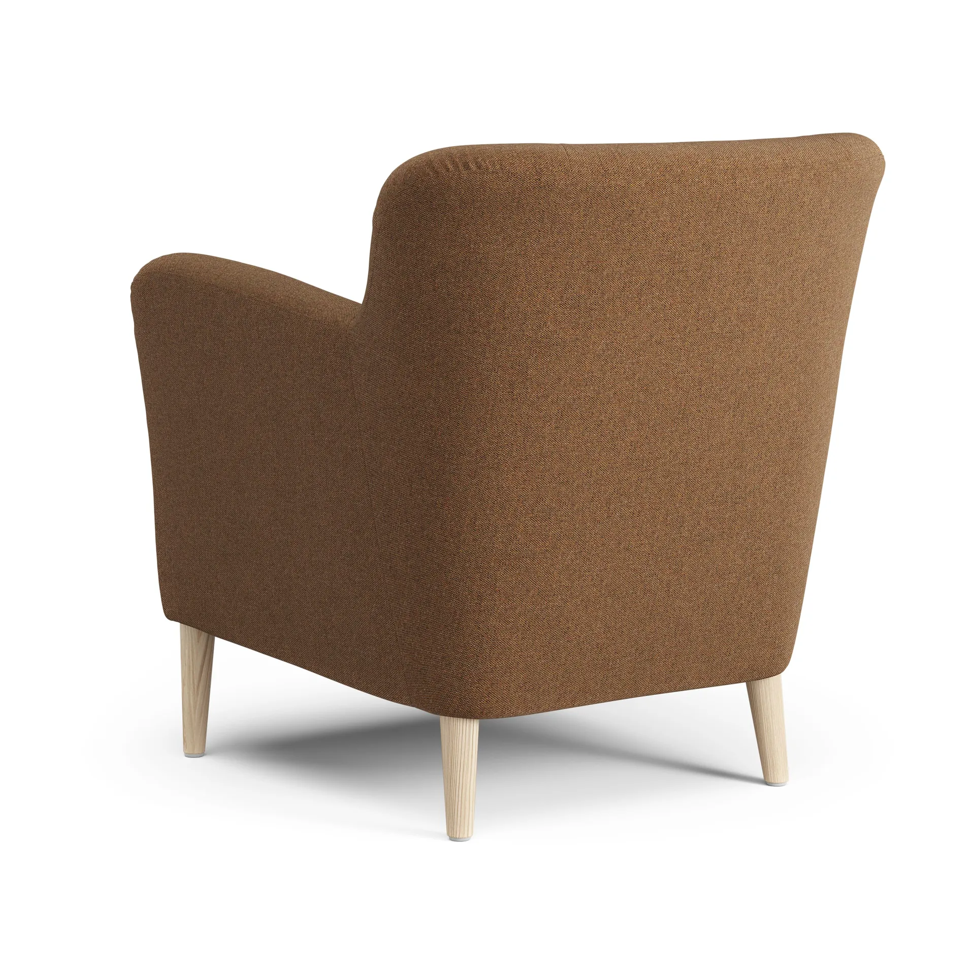 Nova lenestol med knapper, MLF 15 Stockwell-ask naturlakk Swedese