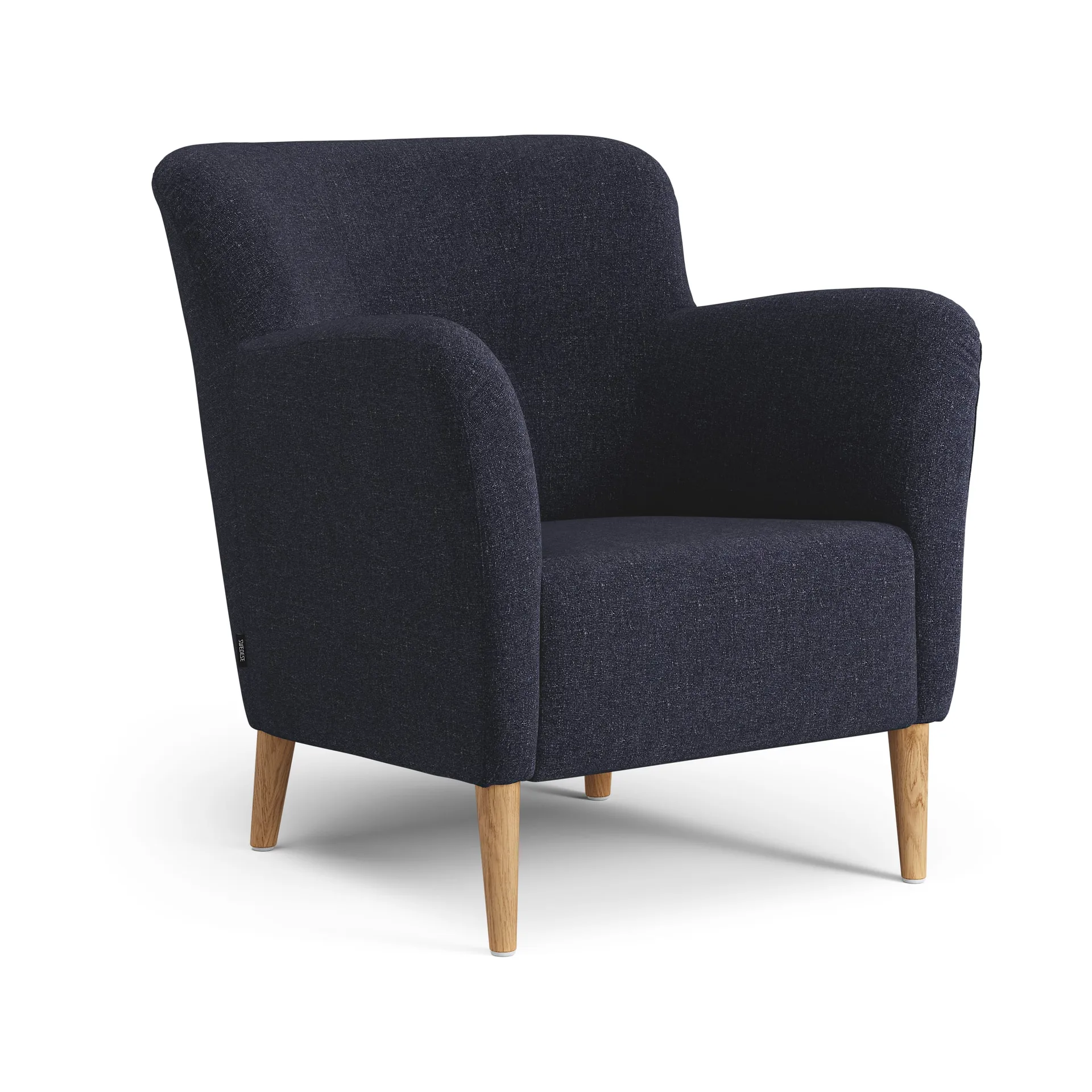 Nova lenestol, Rami 4380 Mørkeblå-ek oljet Swedese