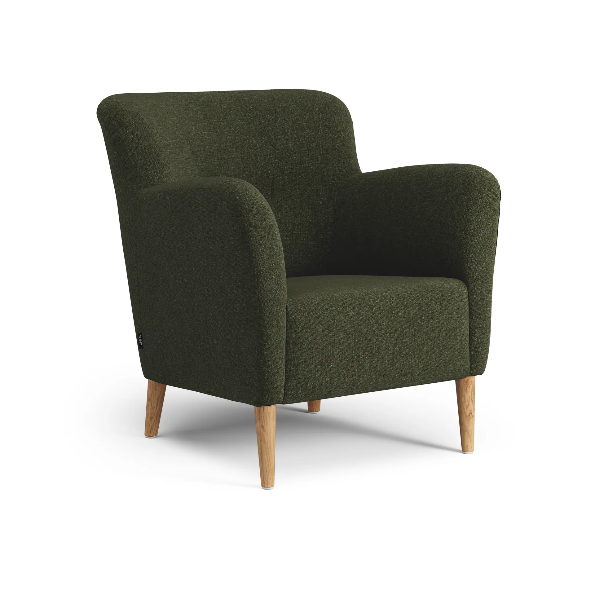 Nova lenestol, Rami 6054 MørkeGreen-ek oljet Swedese