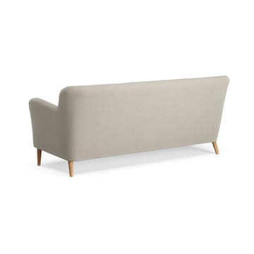 Nova sofa 3-seter med knapper 200 cm - Linara 05 Porridge-eik oljet - Swedese