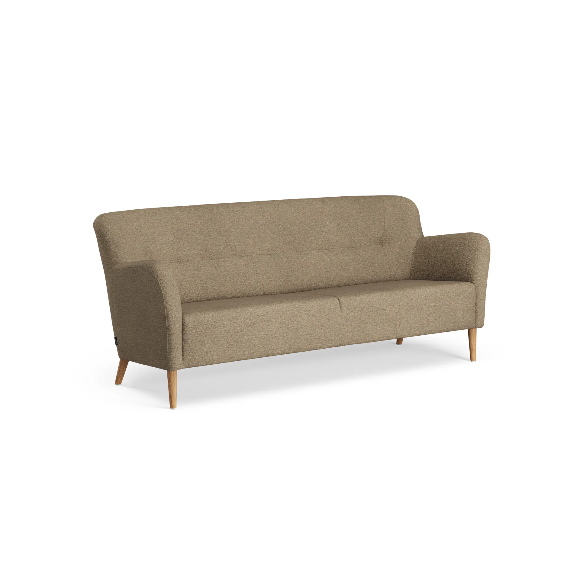 Nova sofa 3-seters 200 cm, Barnum 04 Jute-ek oljet Swedese