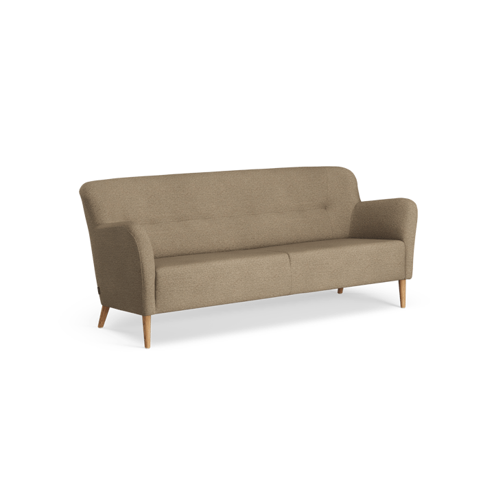 Nova sofa 3-seters 200 cm, Barnum 04 Jute-ek oljet Swedese