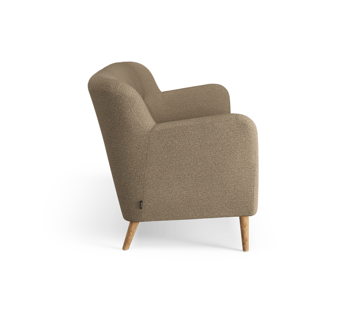 Nova sofa 3-seters 200 cm, Barnum 04 Jute-ek oljet Swedese