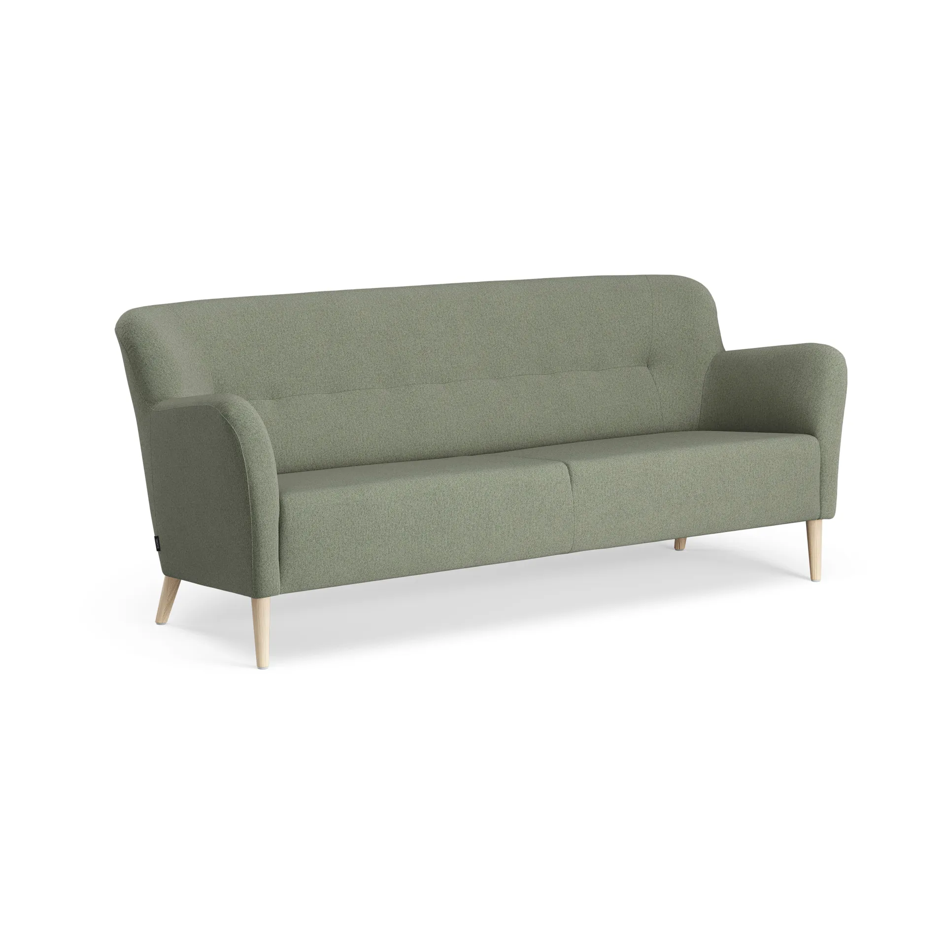 Nova sofa 3-seters 200 cm, MLF 09 Monument-ask naturlakk Swedese