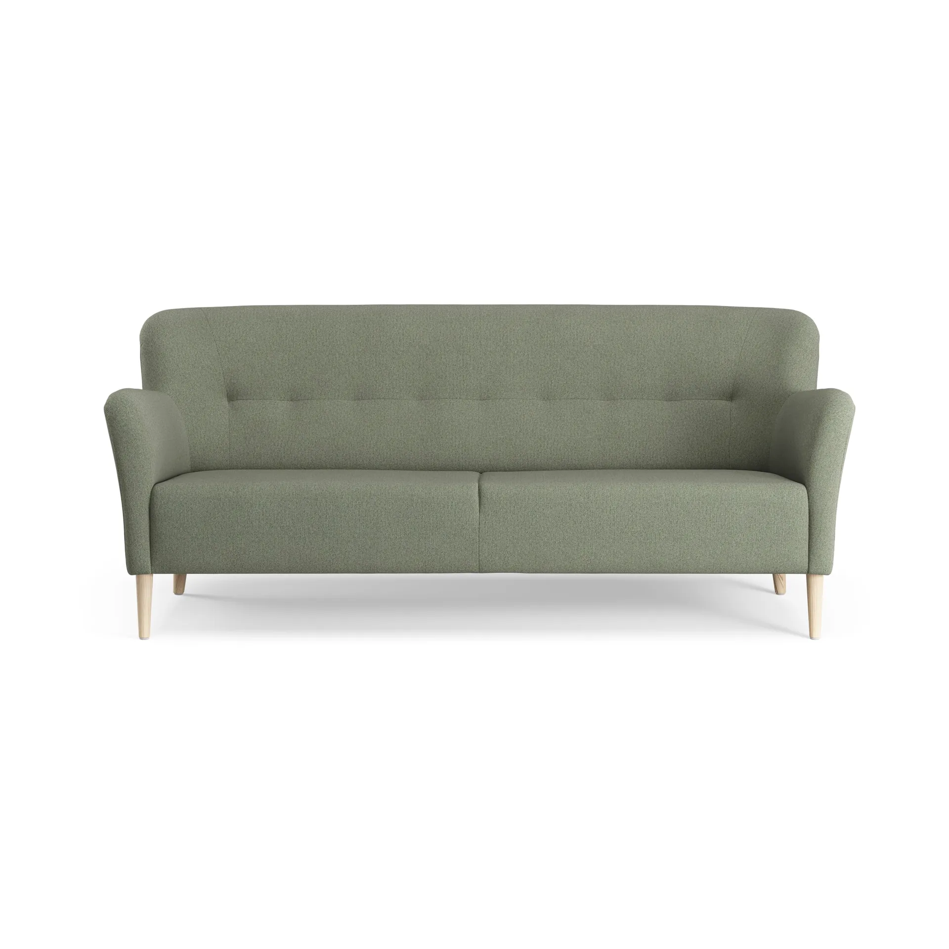 Nova sofa 3-seters 200 cm, MLF 09 Monument-ask naturlakk Swedese