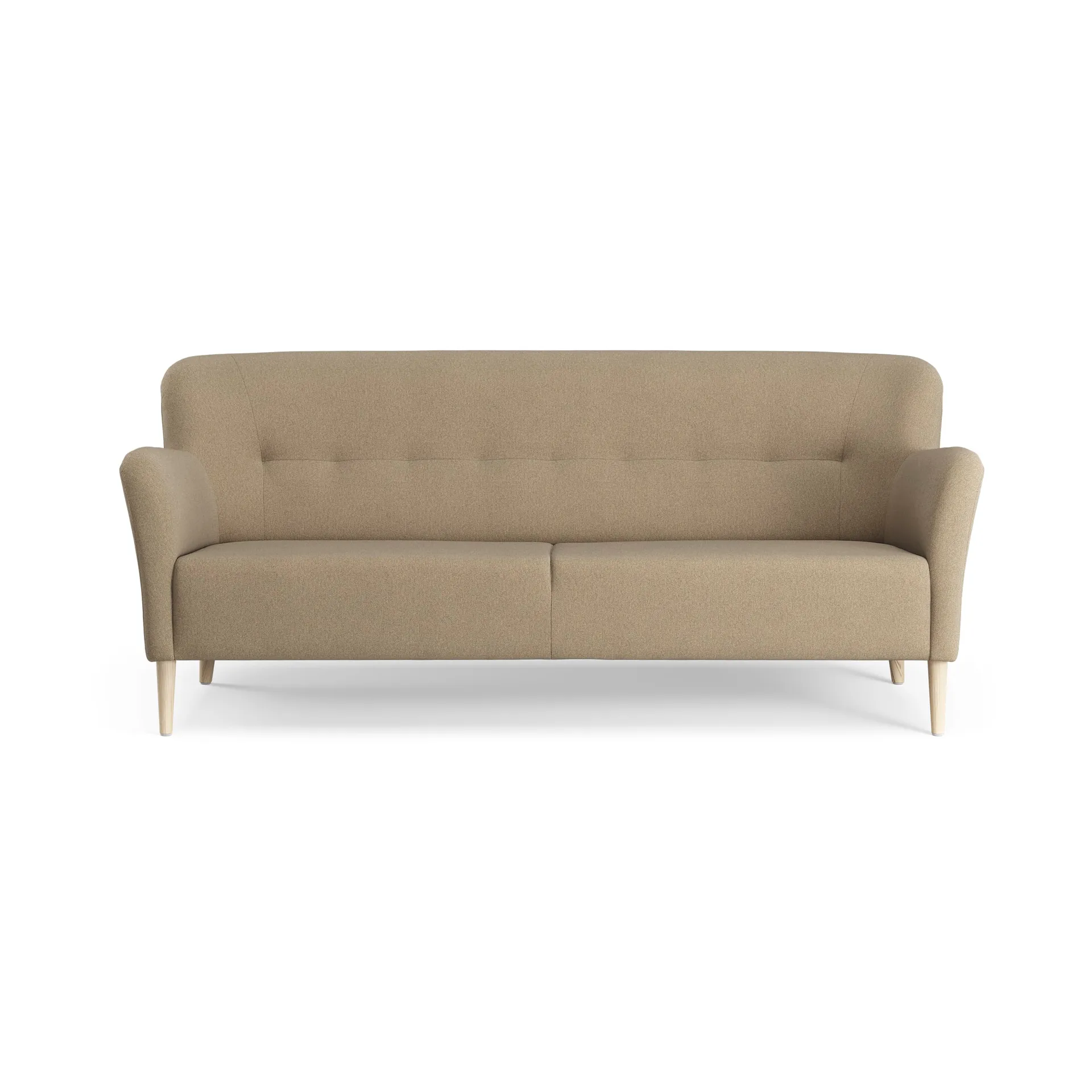 Nova sofa 3-seters 200 cm, MLF 12 Mordon-ask naturlakk Swedese