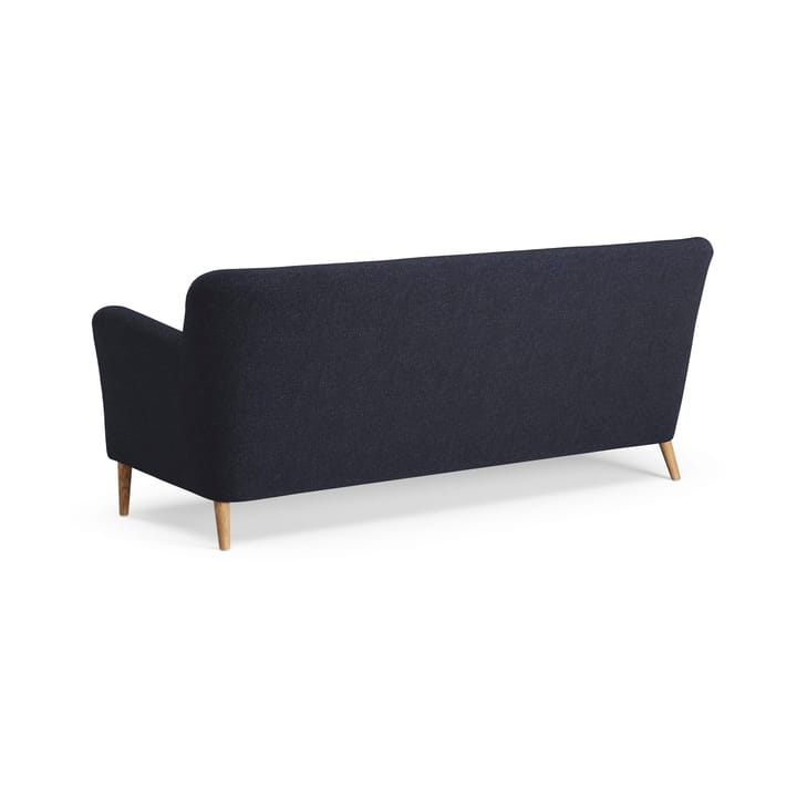 Nova sofa 3-seters 200 cm, Rami 4380 Mørkeblå-ek oljet Swedese