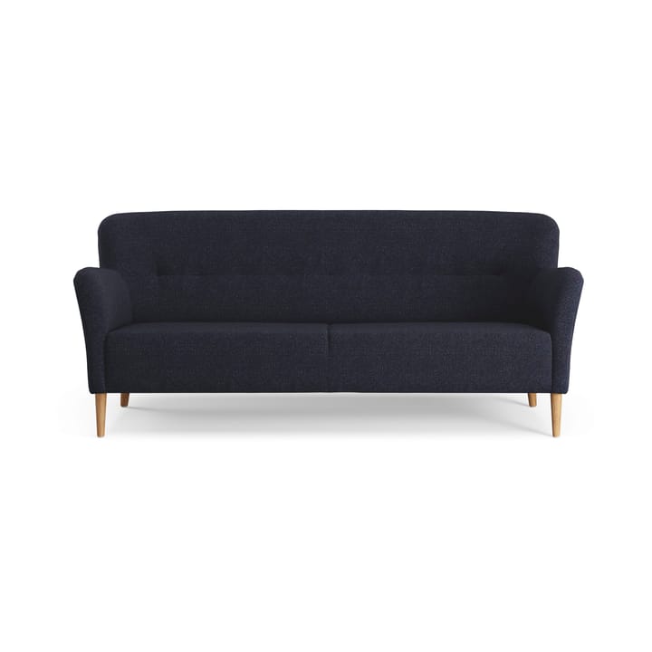 Nova sofa 3-seters 200 cm, Rami 4380 Mørkeblå-ek oljet Swedese