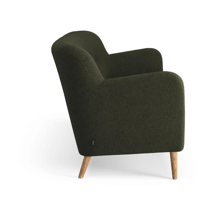 Nova sofa 3-seters 200 cm, Rami 6054 MørkeGreen-ek oljet Swedese
